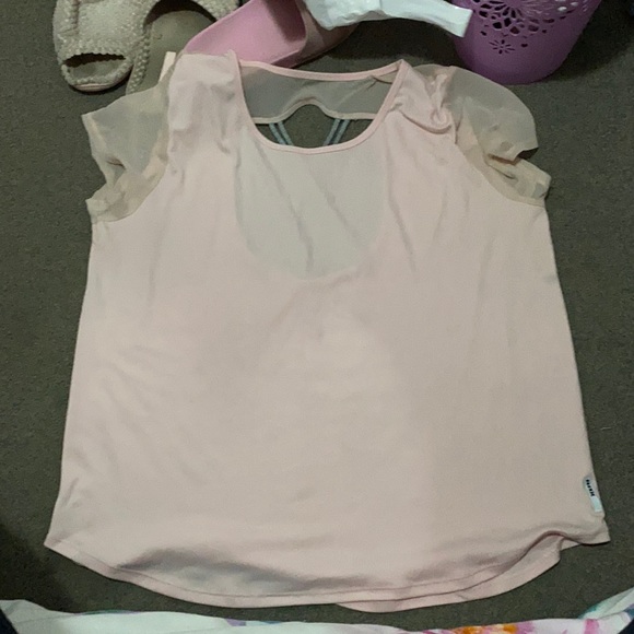 RXB Tops - Pink activewear top